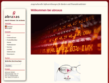 Tablet Screenshot of abraxas.de